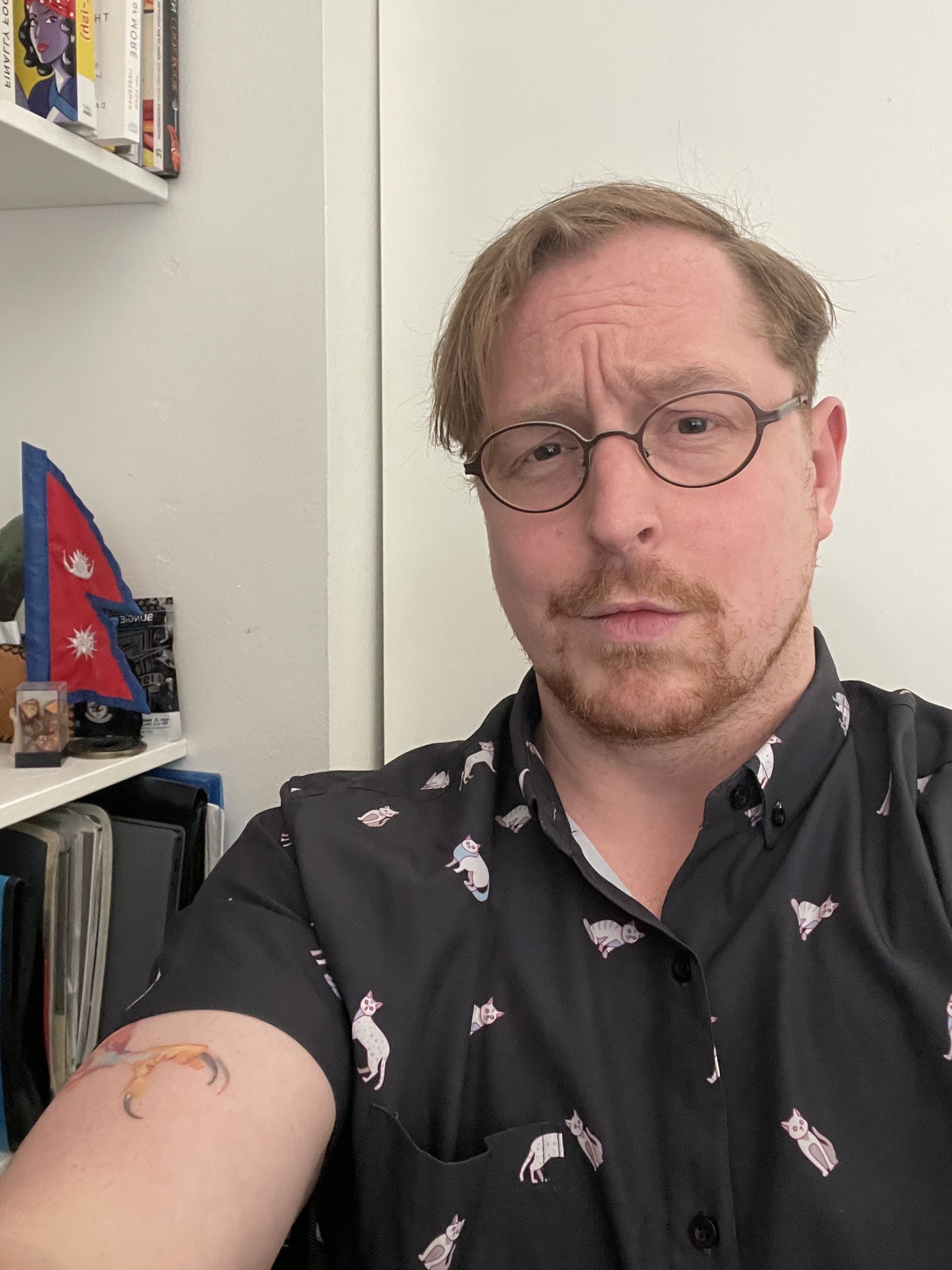 Portrait of James ONeill (he/they)